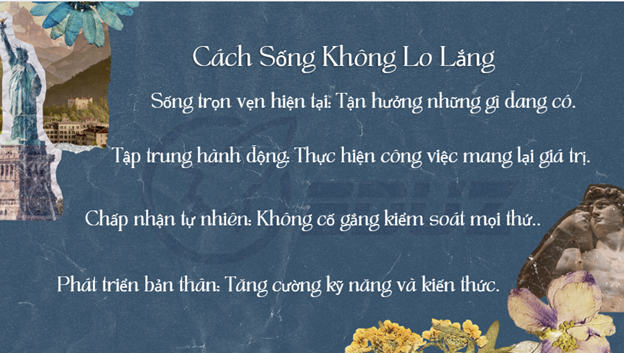 Cách Sống Không Lo Lắng