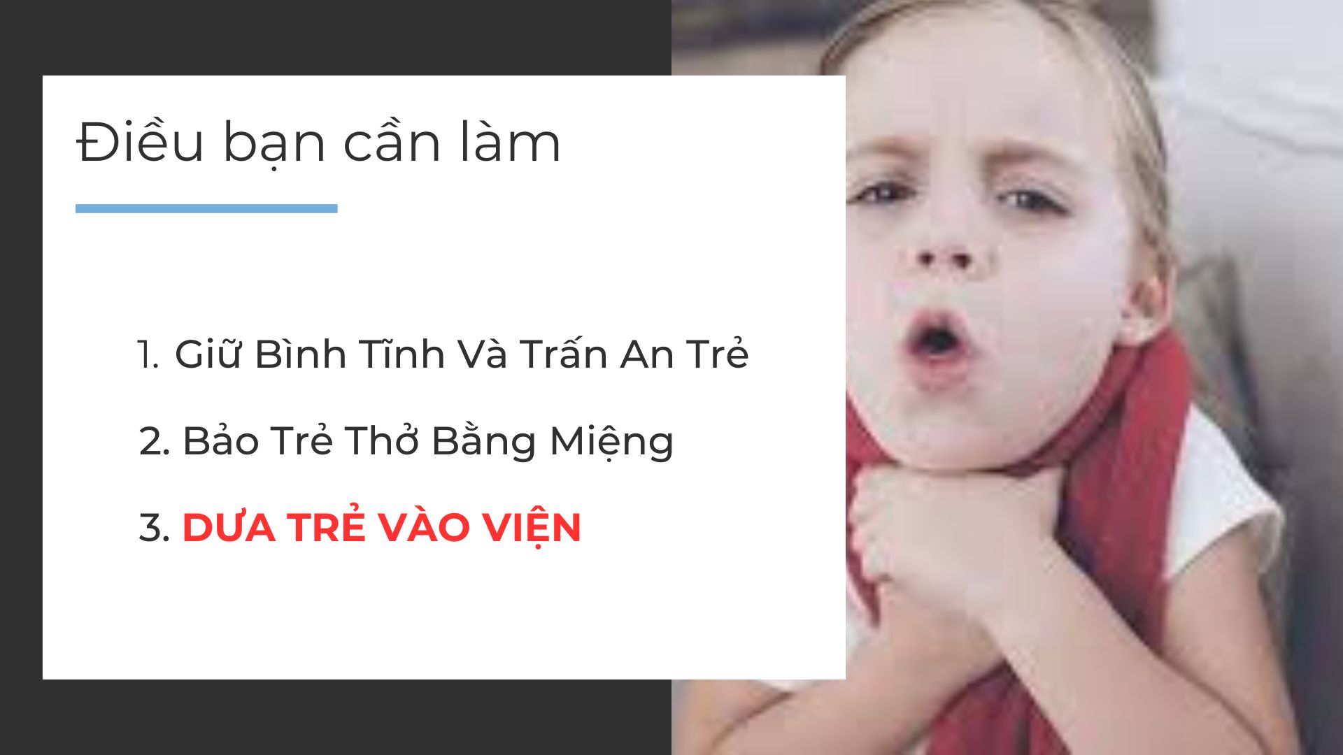 Điều cần làm khi mắc di vật  trong mũi